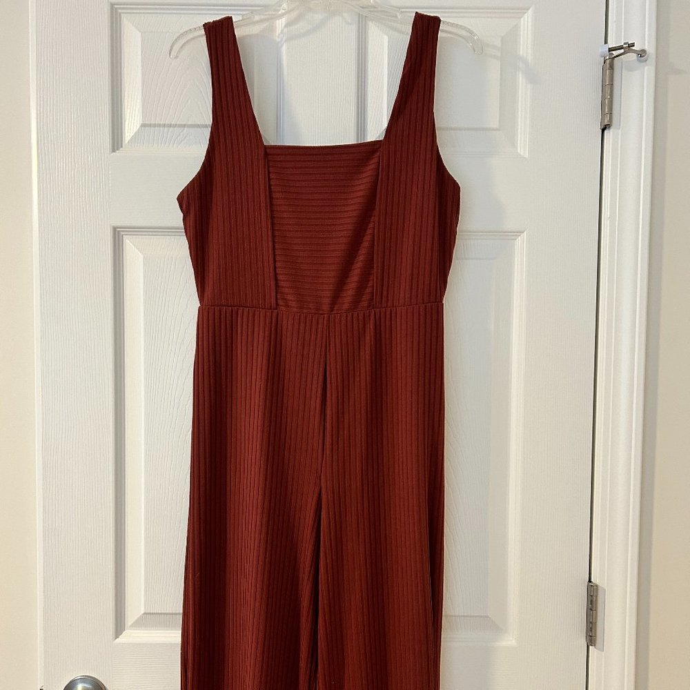 Wild Fable Burnt Orange-Red Jumpsuit Playsuit Size Small Pantsuit